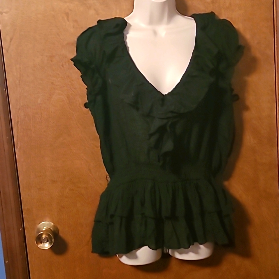 Plus Flounce Blouse